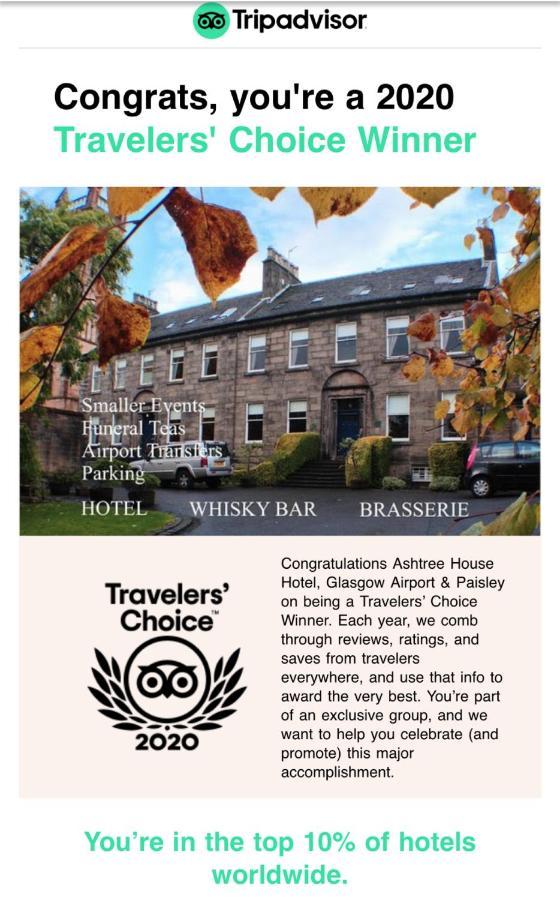 Ashtree House Hotel, Glasgow Airport & Hotel Paisley